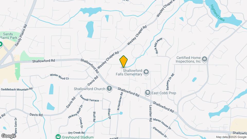 3556 Oconee Trail Map and Location Details