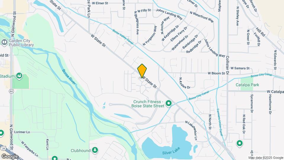 5801 N Cobbler Ln Map and Location Details