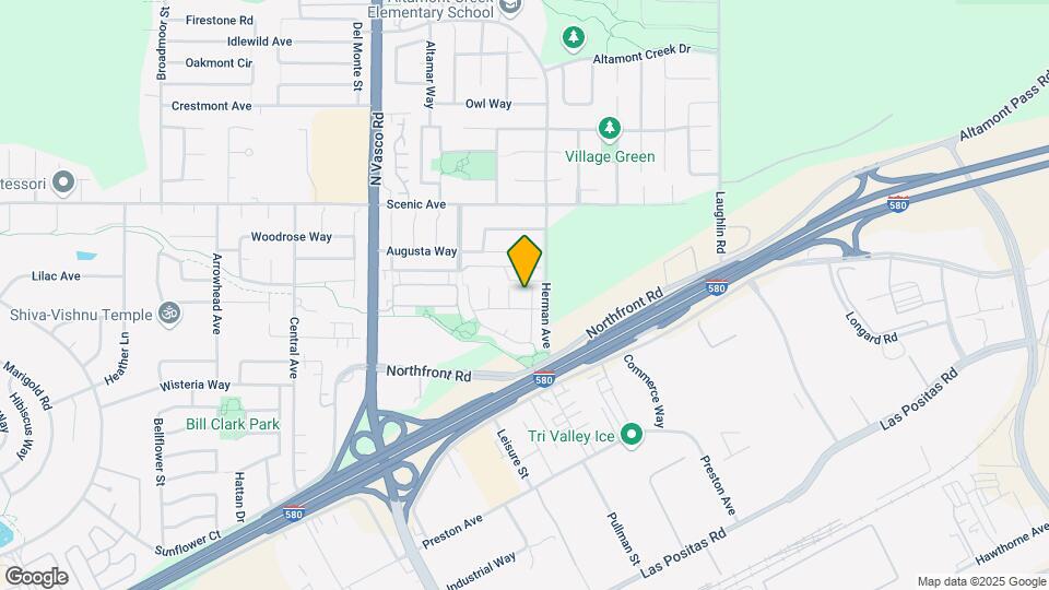 842 Berryessa Ct Map and Location Details