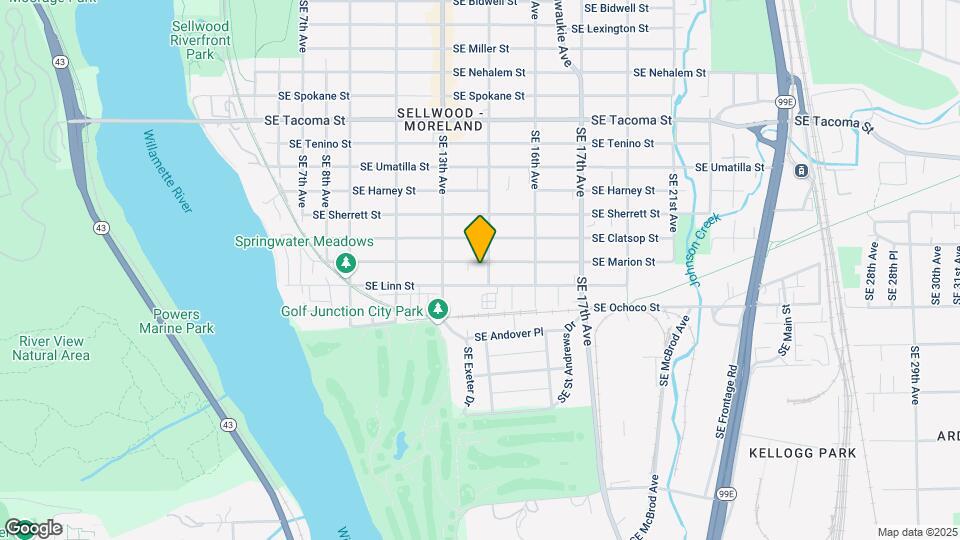 1422 SE Marion St Mapa y Detalles de la Ubicación