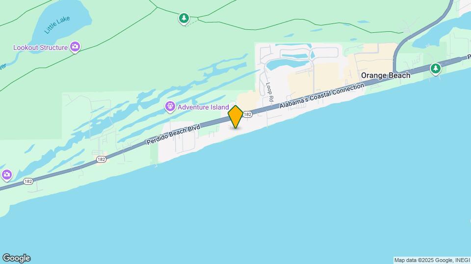 24900 Perdido Beach Blvd Map and Location Details