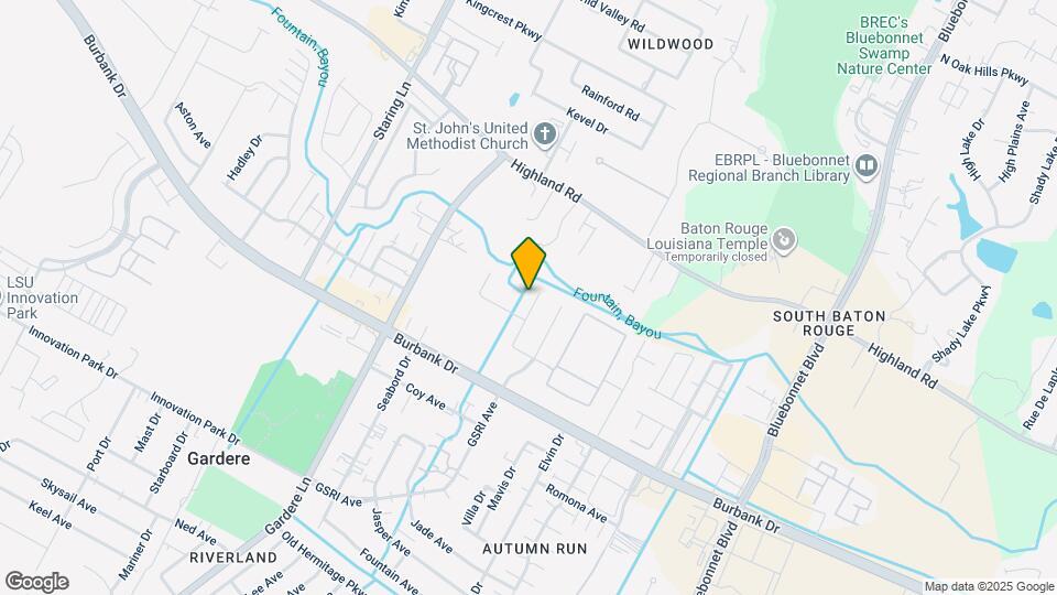 632 Fall Creek Dr Map and Location Details