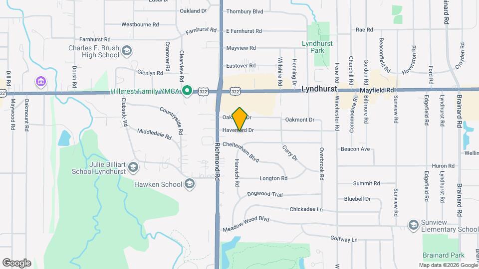 5112 Haverford Dr Map and Location Details