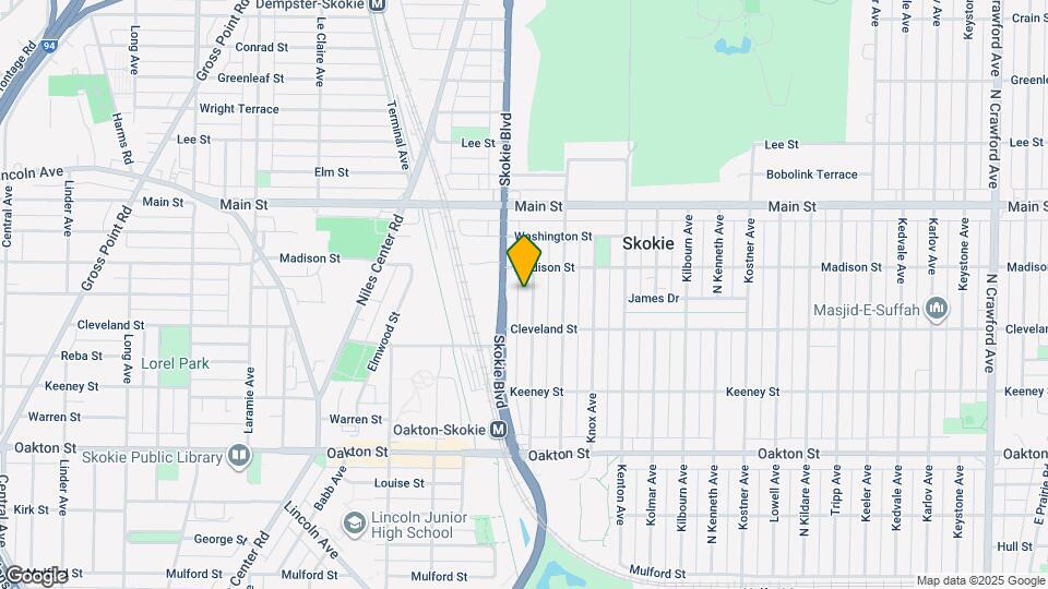 8232 Keating Ave Map and Location Details