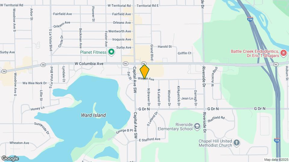 102 S Brewer Dr Map and Location Details