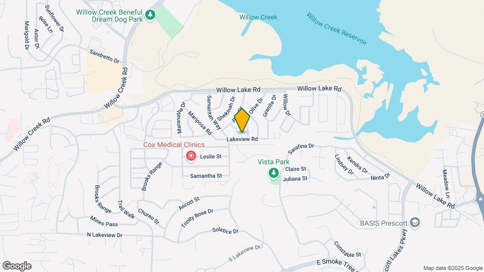 1415 Lakeview Rd Map and Location Details