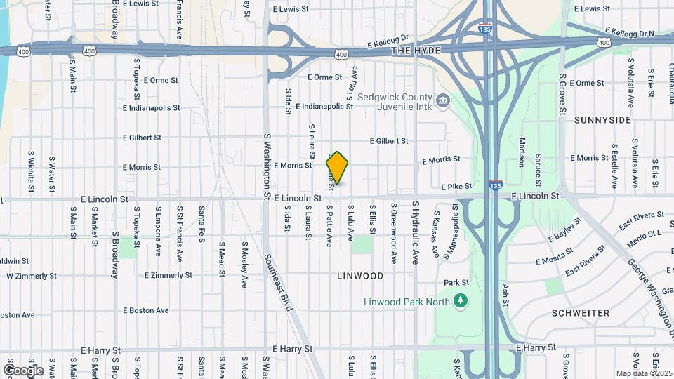 1146 S Pattie St Map and Location Details