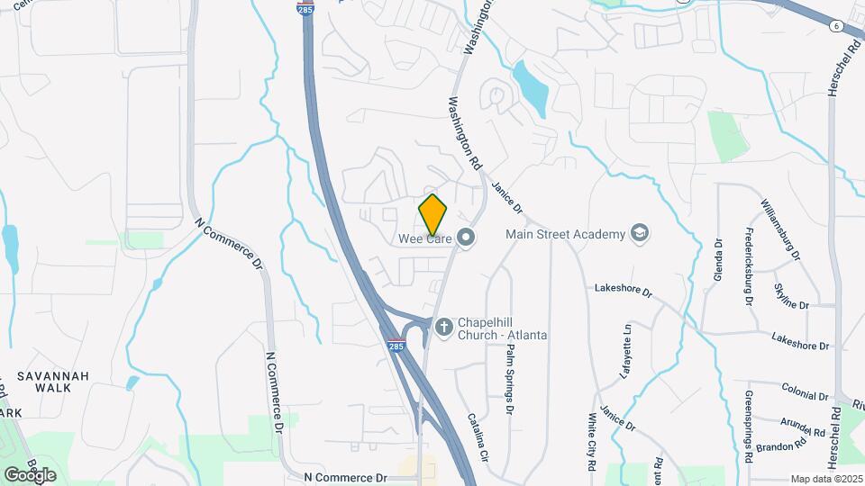 402 Highwood Ln Map and Location Details