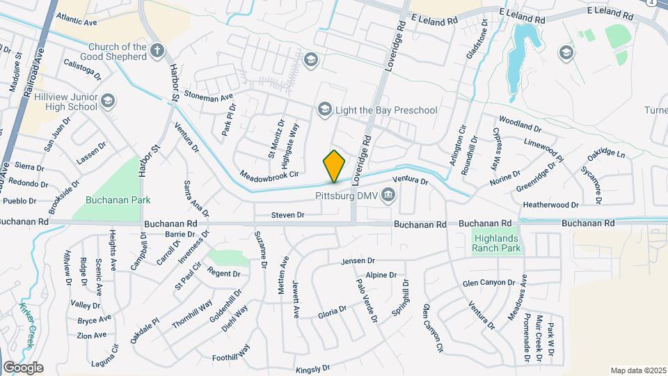 1249 Ventura Dr Map and Location Details