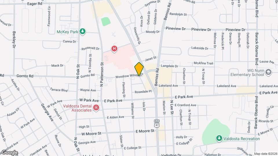 2304 Mimosa Dr Map and Location Details