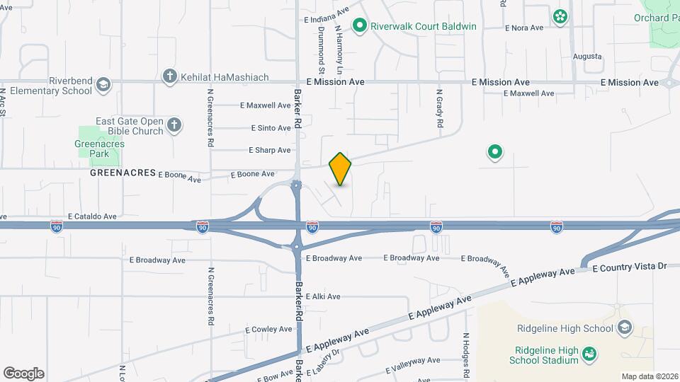 18815 E Cataldo Ave Map and Location Details