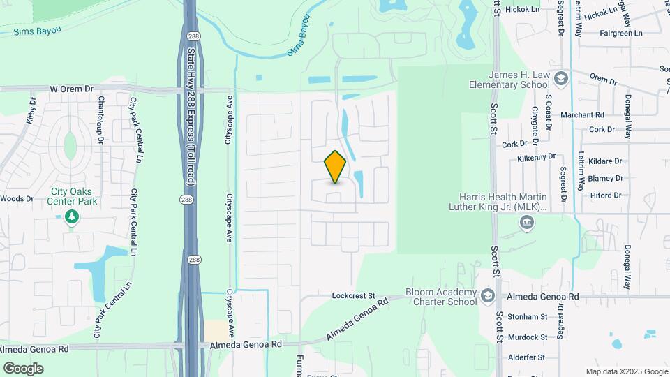 2813 Sherlock Dr Map and Location Details