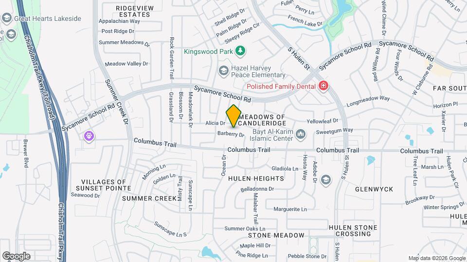 4900 Barberry Dr Mapa y Detalles de la Ubicación