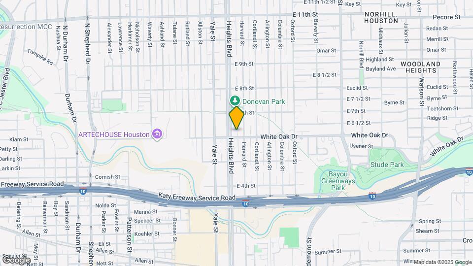 600 Heights Blvd-Unit -20 Map and Location Details