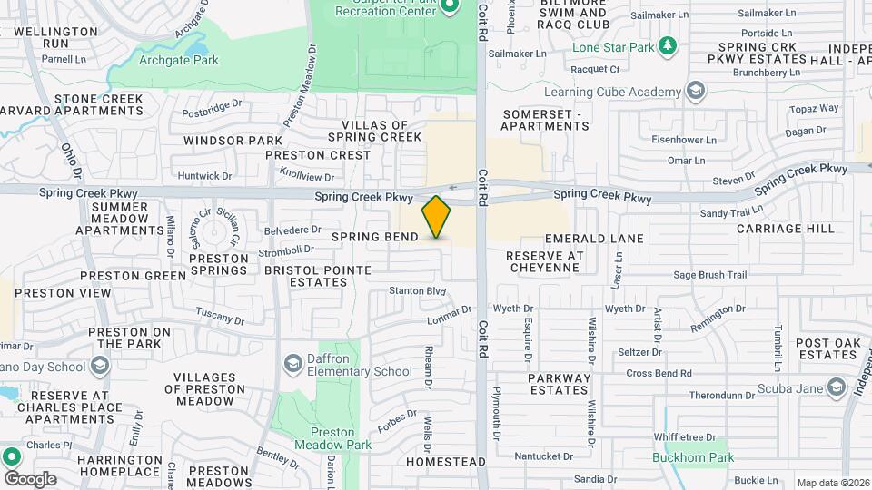 4109 Pinewood Dr Map and Location Details