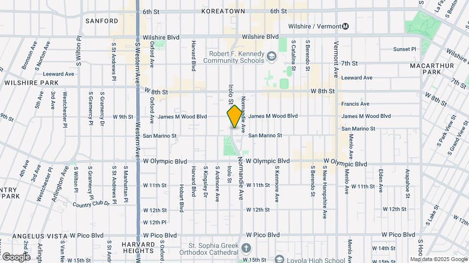 932 Irolo St Mapa y Detalles de la Ubicación