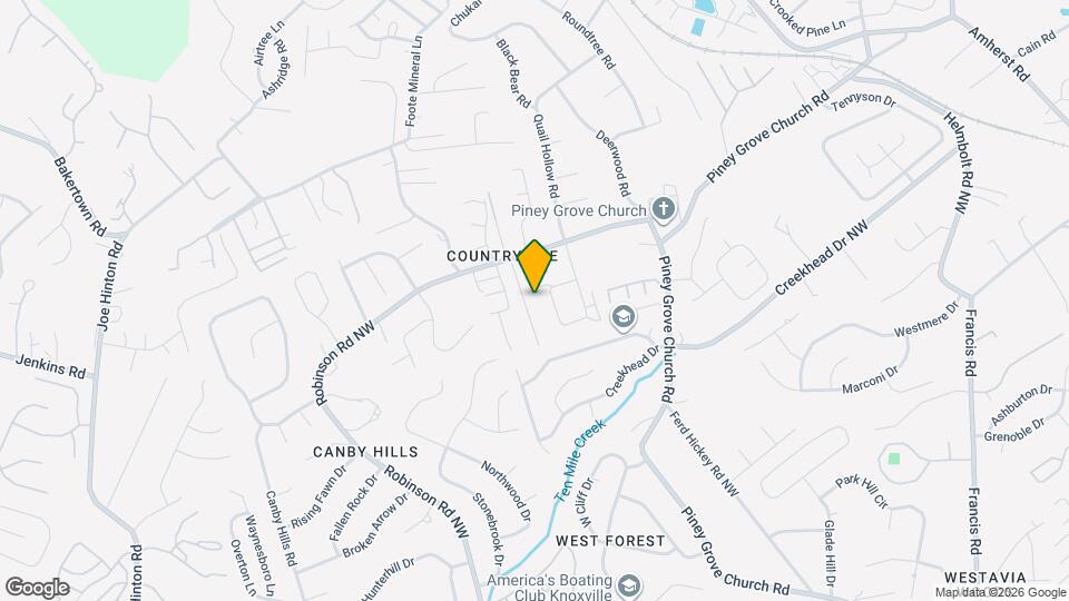 2030 Countryhill Ln Map and Location Details