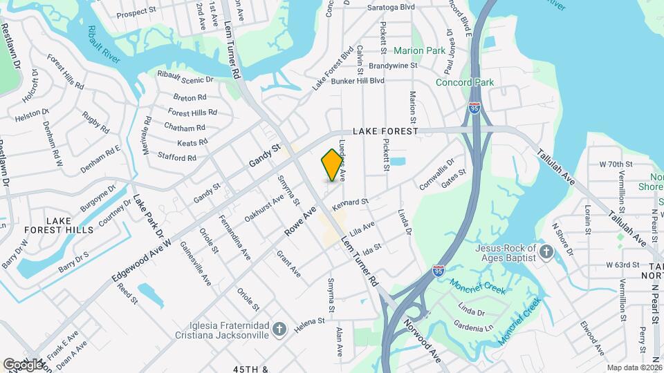 7541 Epperson Ave Mapa y Detalles de la Ubicación