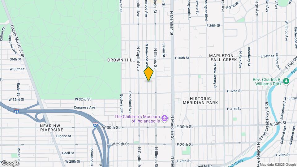 3237 N Kenwood Ave Mapa y Detalles de la Ubicación