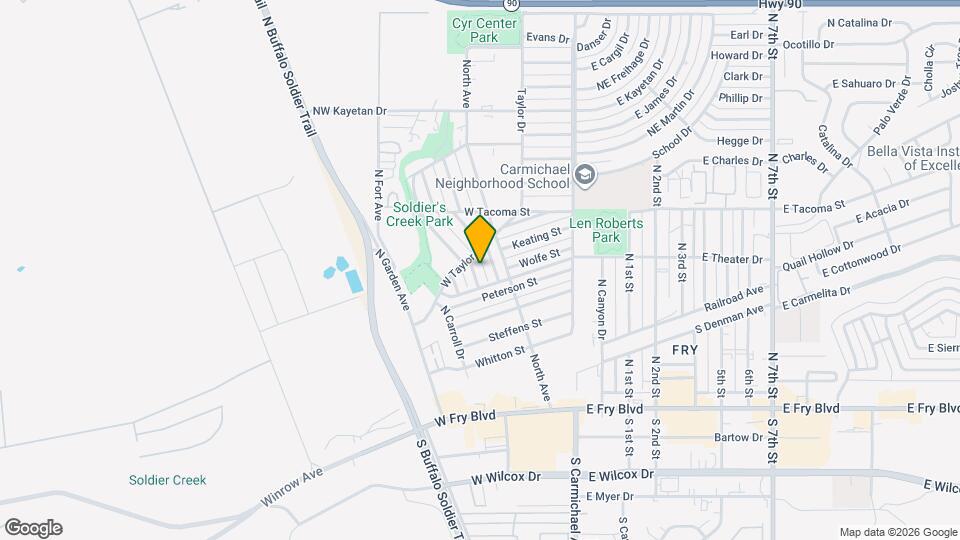 524 Graham Pl Map and Location Details