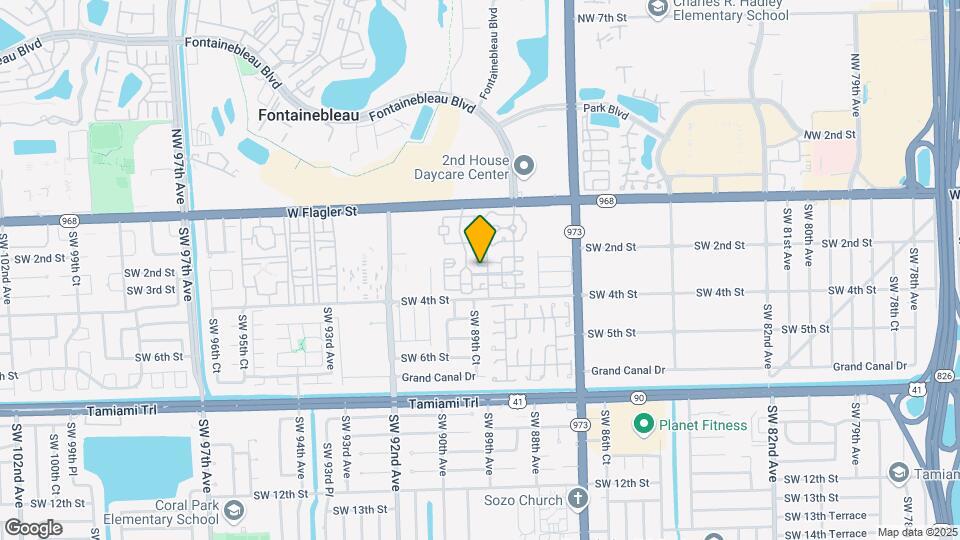 8936 W Flagler St Map and Location Details