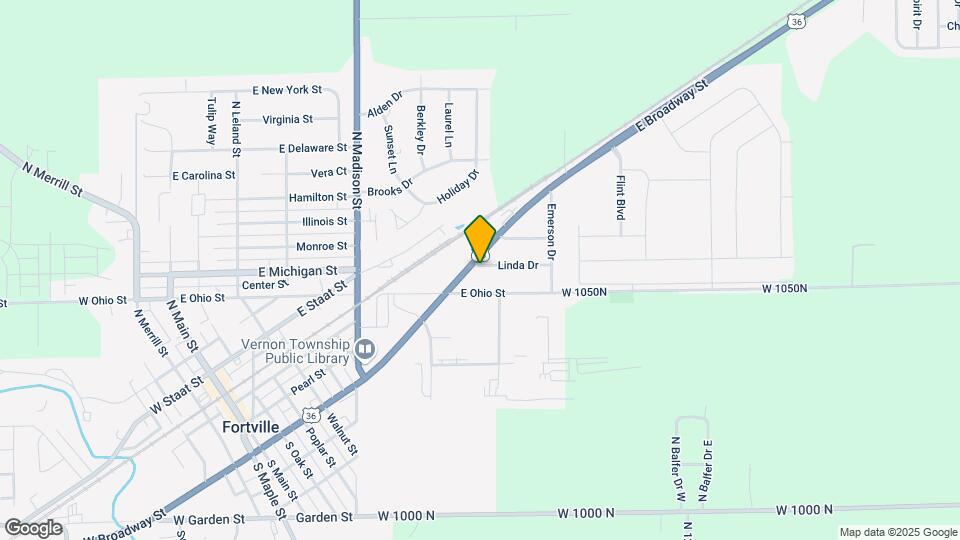 820 Linda Dr Map and Location Details