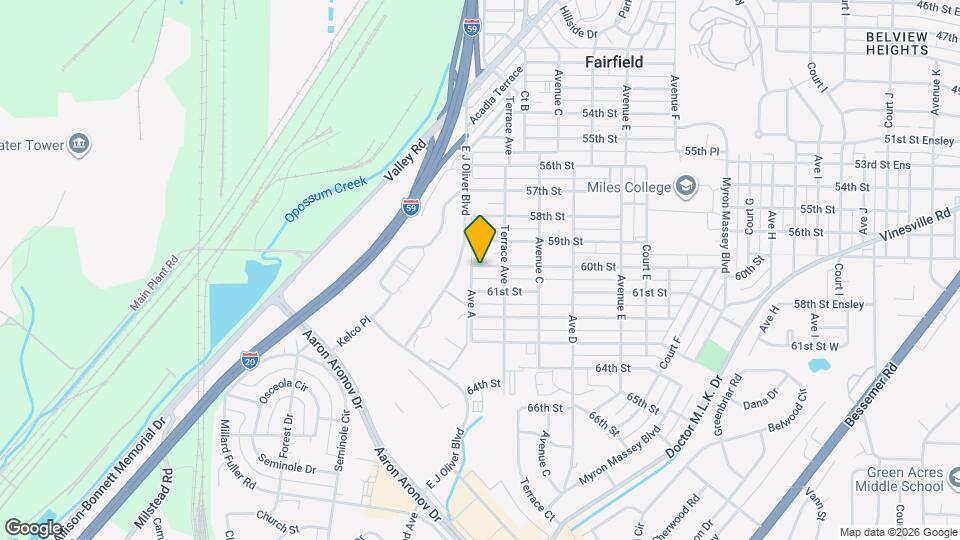 109 60th St Map and Location Details