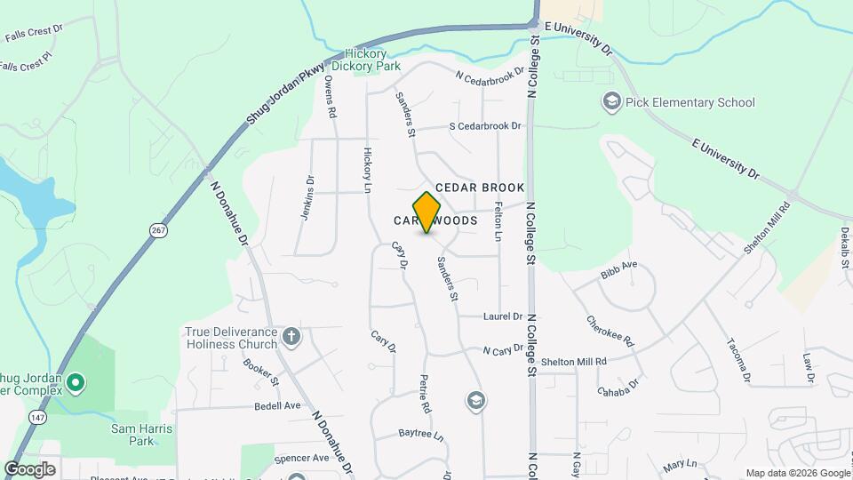 307 Lancaster Ave Map and Location Details