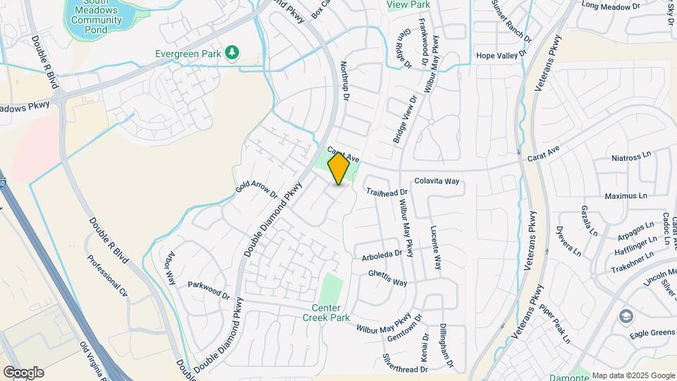 10175 Coyote Creek Ct Map and Location Details