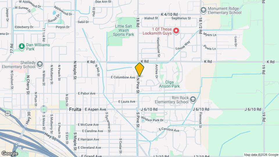 1105 Alexander Ct Map and Location Details