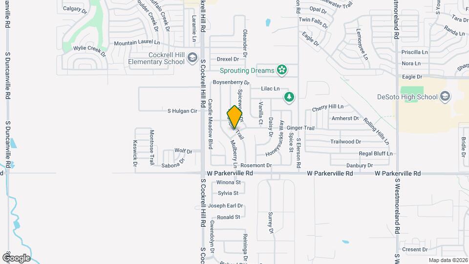 721 Magnolia Trail Map and Location Details