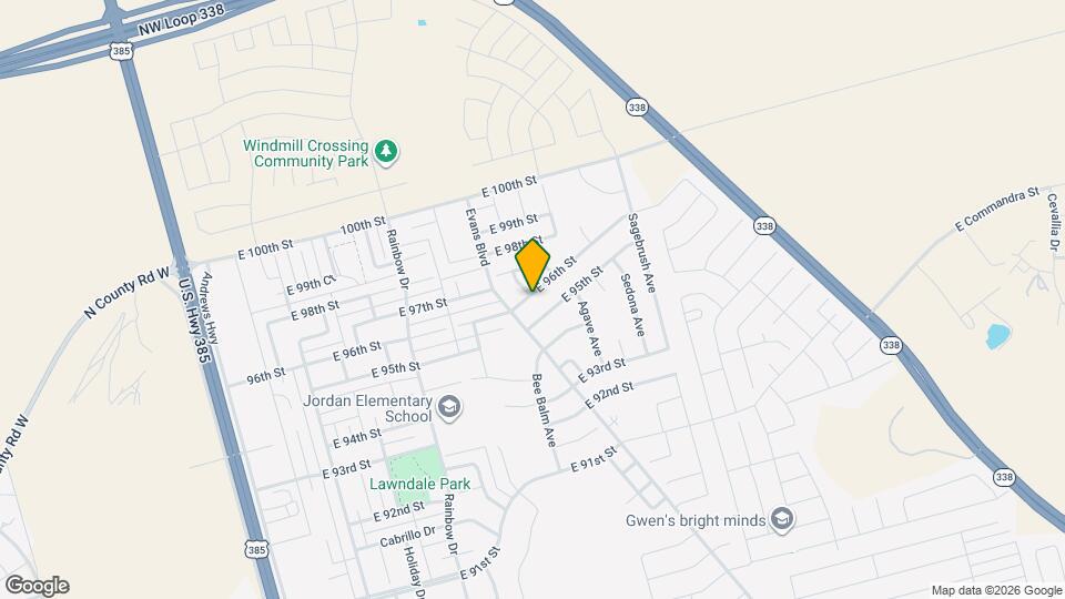 808 E 96th St Map and Location Details