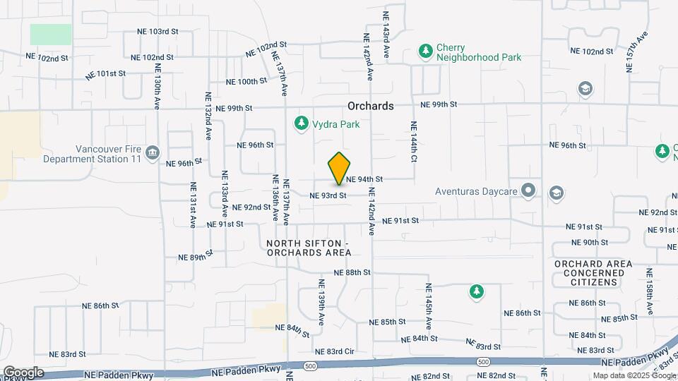 14002 NE 93rd St Map and Location Details