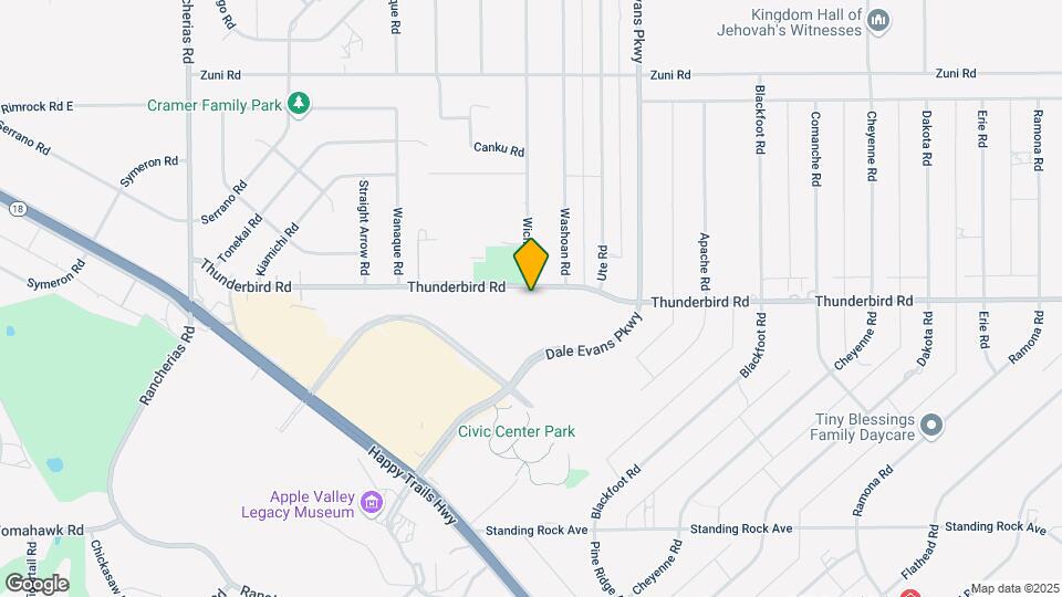 20705 Thunderbird Rd Mapa y Detalles de la Ubicación