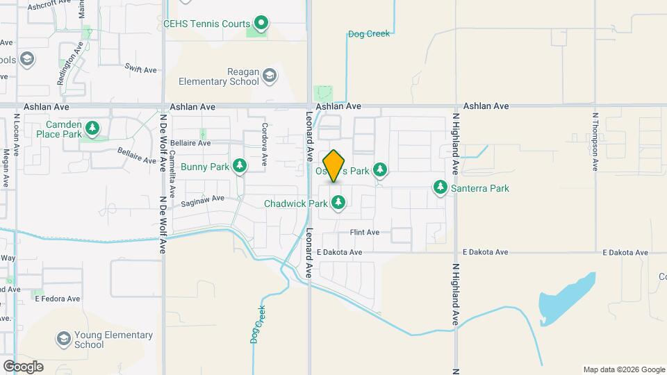 3421 Del Monte Ave Map and Location Details