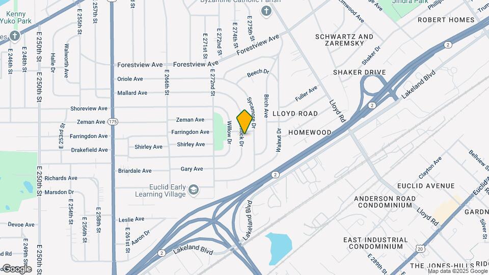 669 Hemlock Dr Map and Location Details
