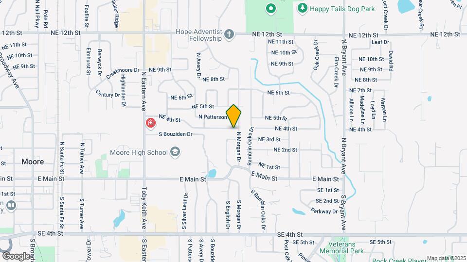 1208 NE 4th St Map and Location Details