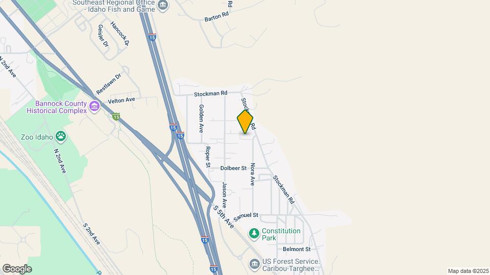 Jasper Loop Mapa y Detalles de la Ubicación