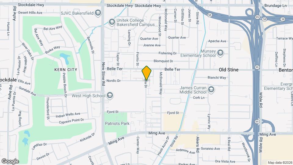 1012 Valhalla Dr Mapa y Detalles de la Ubicación