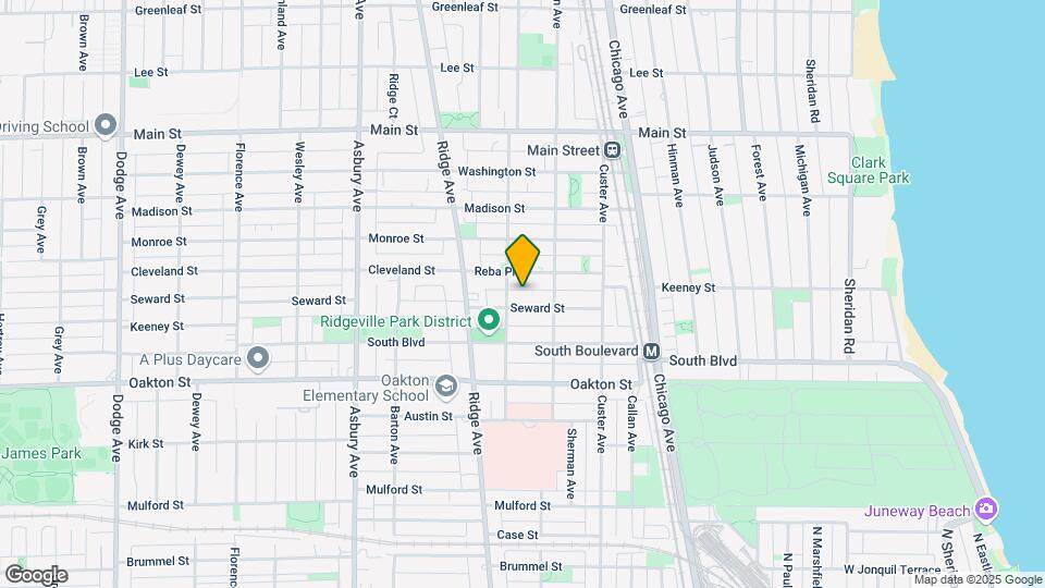 817 Seward St Map and Location Details