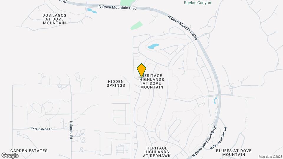5430 W Winding Desert Dr Map and Location Details