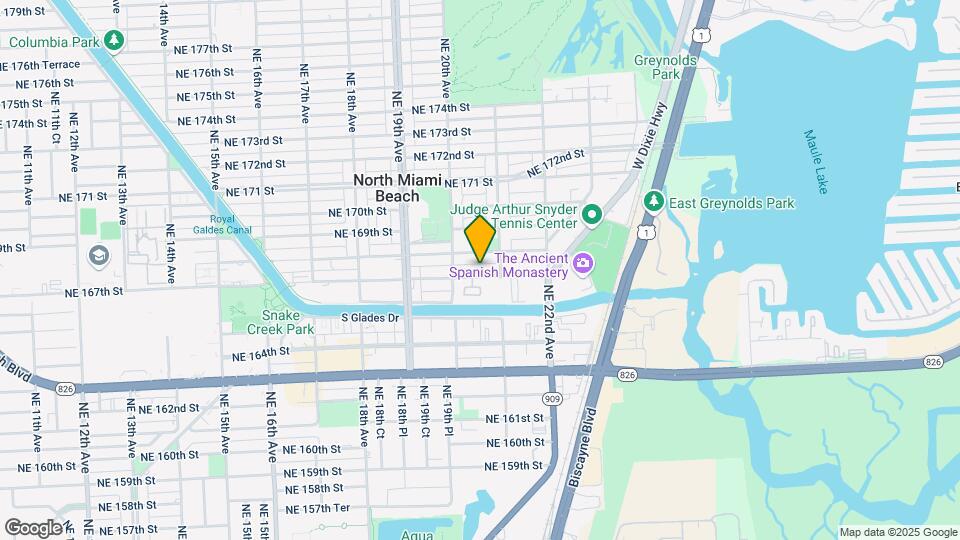 2061 NE 167th St Map and Location Details