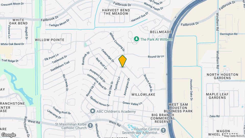 9918 Cedaredge Dr Map and Location Details