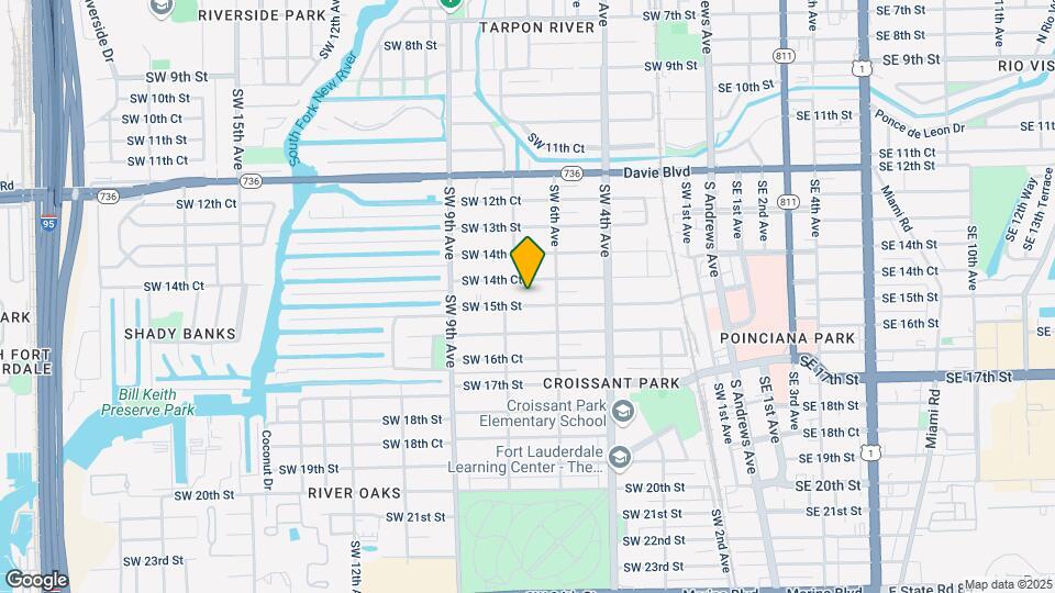 621 SW 15th St Mapa y Detalles de la Ubicación