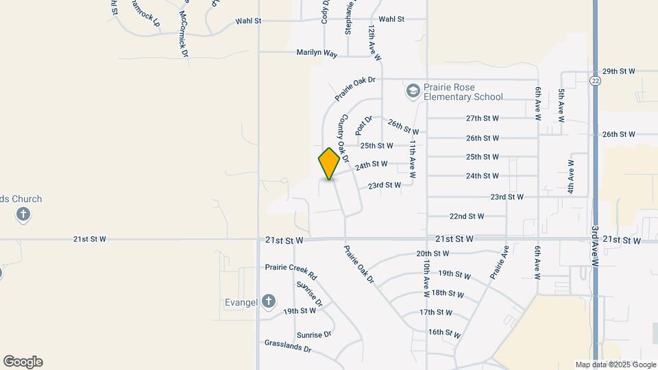 2369 Prairie Oak Dr Map and Location Details