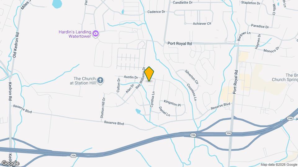 3106 Cathey Ct Map and Location Details