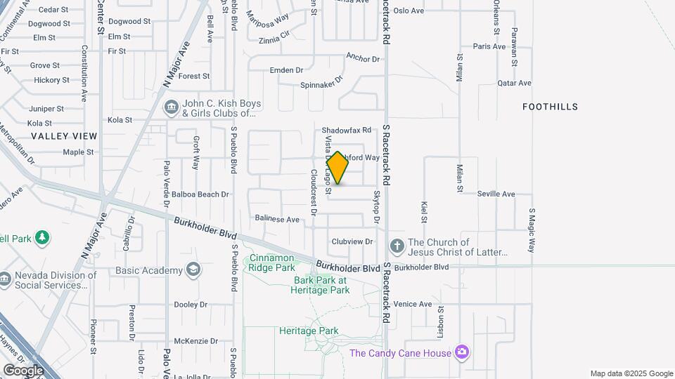 917 Blue Arroyo Dr Map and Location Details