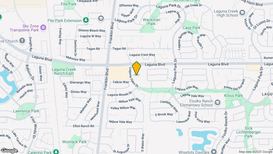 5201 Laguna Oaks Dr Mapa y Detalles de la Ubicación