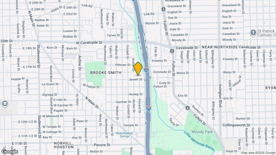 602 Jewett St Map and Location Details