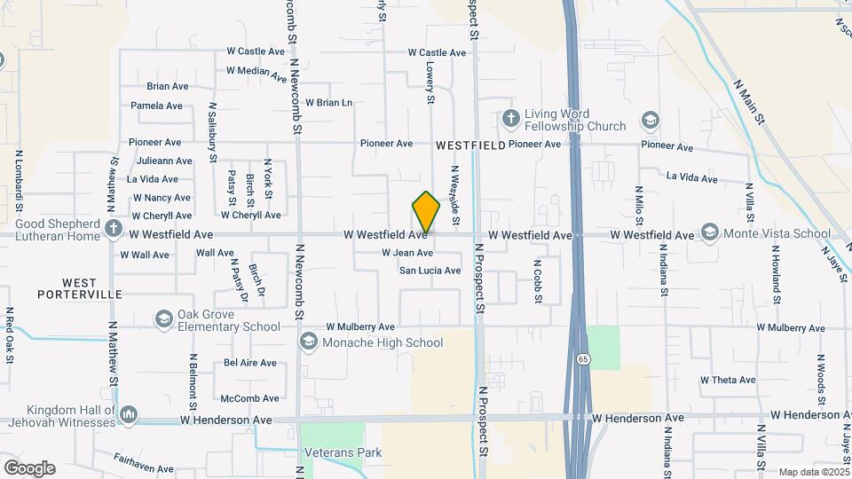 1311 W Westfield Ave Map and Location Details